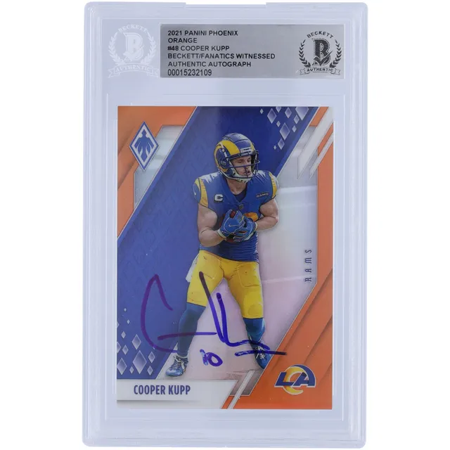 Cooper Kupp Signed 2017 Panini Phoenix Rookie Jersey Autographs