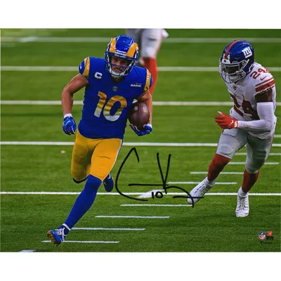 COOPER KUPP Autographed L.A. Rams Nike Limited Bone White Jersey FANATICS