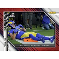 Aaron Rodgers Green Bay Packers Fanatics Exclusive Parallel Panini Instant NFL Week 16 Breaks Favre's Touchdown Record Single Trading Card - Limited