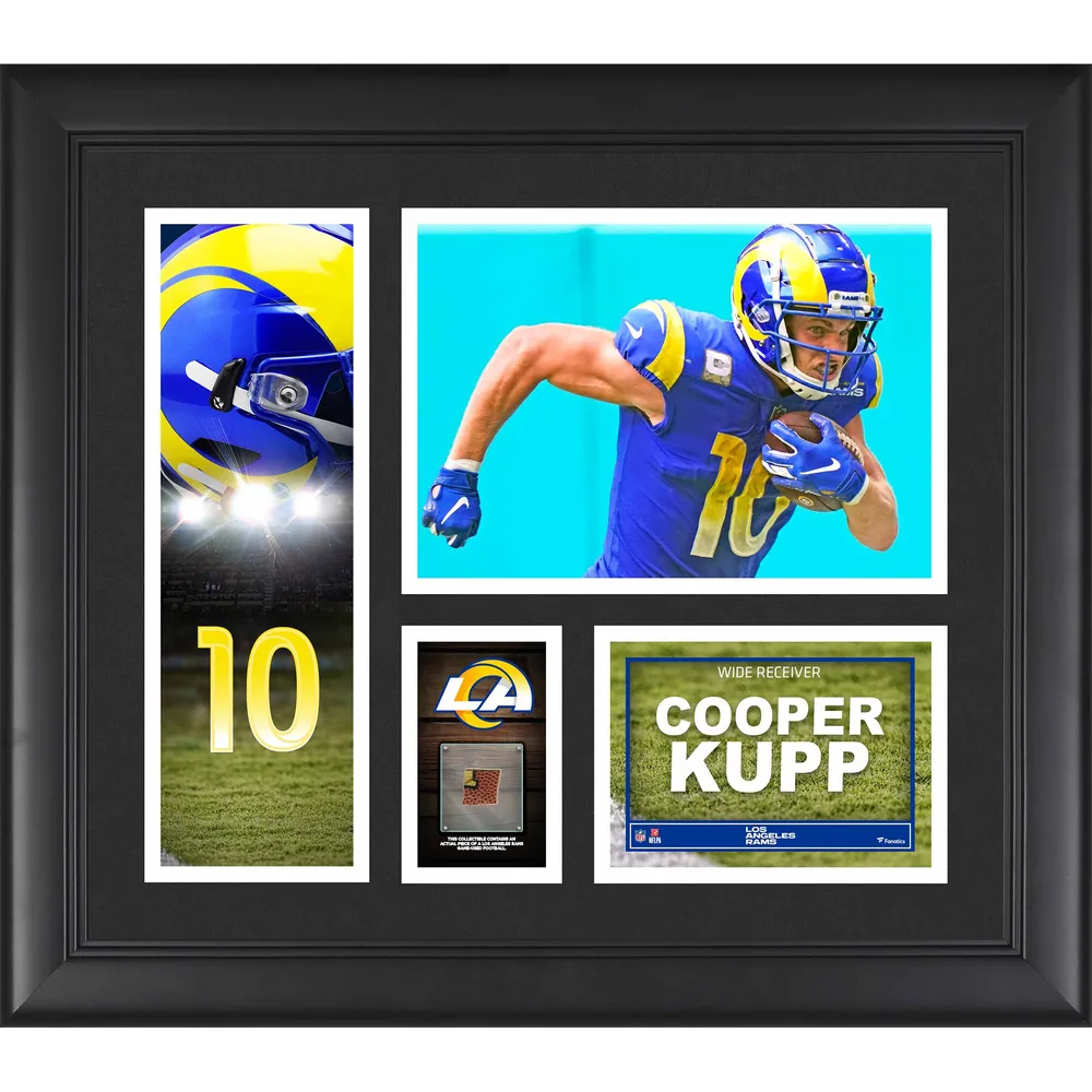 Framed Cooper Kupp Los Angeles Rams Signed Nike Limited Jersey w