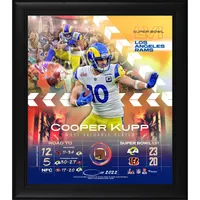 Lids Cooper Kupp Los Angeles Rams Fanatics Authentic Super Bowl LVI  Champions Framed 15'' x 17'' Collage with Game-Used Football