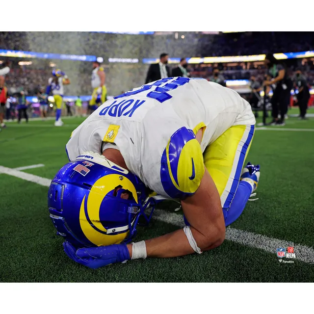 Cooper Kupp Los Angeles Rams Super Bowl LVI MVP 24'' x 36'' Fine Art  Printed Canvas by Edgar Brown