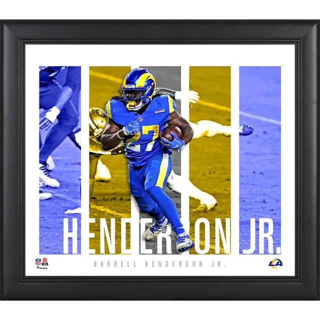 Lids Jalen Ramsey Los Angeles Rams Fanatics Authentic Framed 15 x 17  Player Collage with a Piece of Game-Used Ball