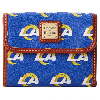 Dooney & Bourke Los Angeles Rams Portefeuille à rabat pour cartes de crédit