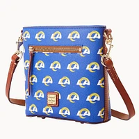 Dooney & Bourke Los Angeles Rams Signature Small Zip Crossbody Pursuit