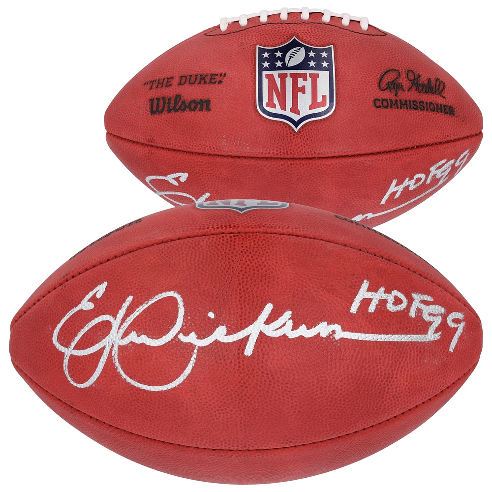 Eric Dickerson Los Angeles Rams Autographed Duke Full Color Football with "HOF 99" Inscription