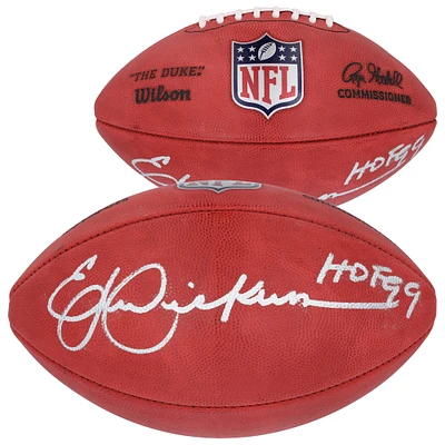 Eric Dickerson Los Angeles Rams Autographed Duke Full Color Football with "HOF 99" Inscription