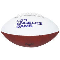 Eric Dickerson Los Angeles Rams Autographed Franklin White Panel Football with "HOF '99" Inscription
