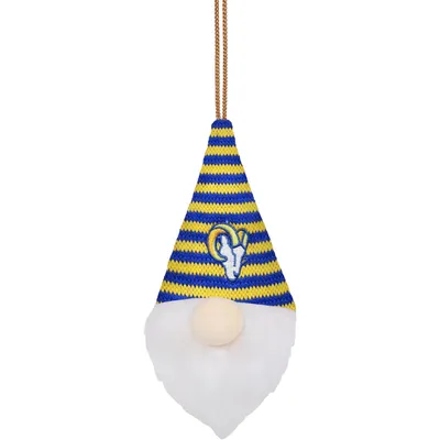 Los Angeles Rams FOCO Plush Striped Hat Gnome Ornament