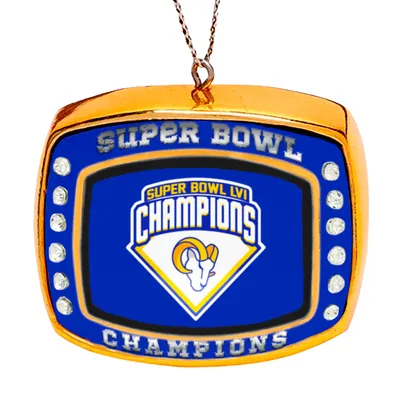 Los Angeles Rams FOCO Super Bowl LVI Champions Ring Ornament