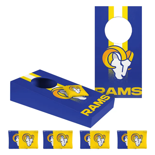 Los Angeles Rams 2' x 4' Triangle Cornhole Board Set