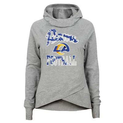 Outerstuff Rams Youth Prime Pullover Hoodie Navy/White