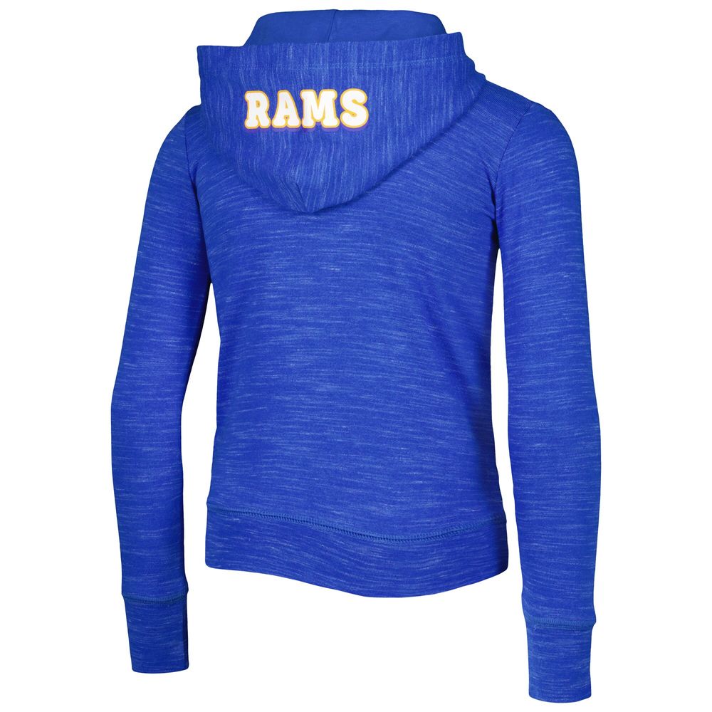 Lids Los Angeles Rams New Era Women's Reverse Full-Zip Hoodie