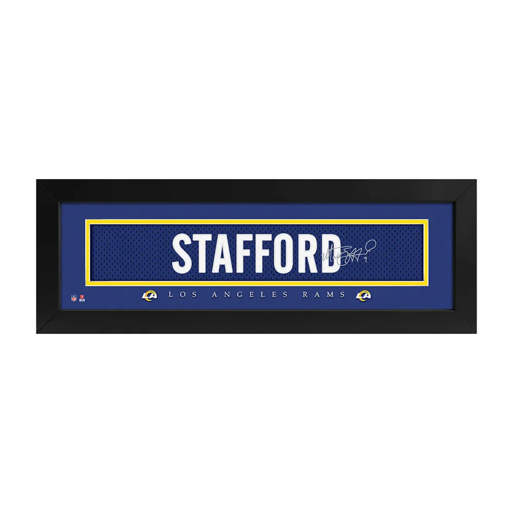 Lids Matthew Stafford Detroit Lions 6'' x 8'' Plaque