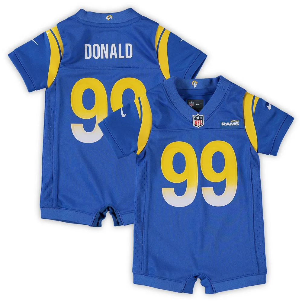 Nike Infant Nike Aaron Donald Royal Los Angeles Rams Game Romper Jersey