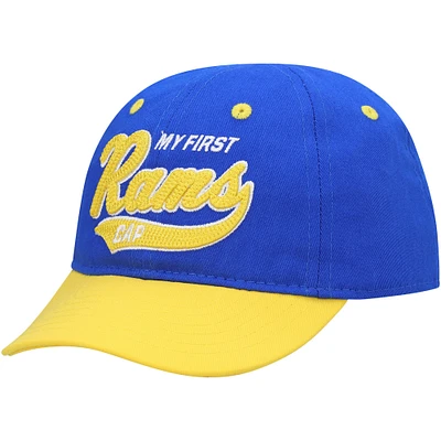 Infant Royal/Gold Los Angeles Rams My First Tail Sweep Slouch Flex Hat