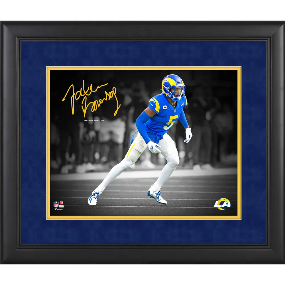 Cooper Kupp Los Angeles Rams Fanatics Authentic Framed 11 x 14 Spotlight  Photograph - Facsimile Signature