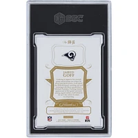 Jared Goff Los Angeles Rams Autographed 2018 Panini Flawless 2 Color Relic #SW-AJ #4/5 BGS Authenticated 10/10 Card