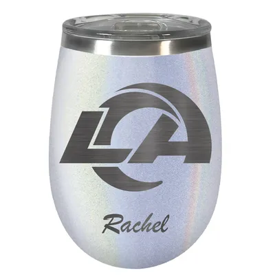 Los Angeles Rams 12oz. Personalized Opal Wine Tumbler
