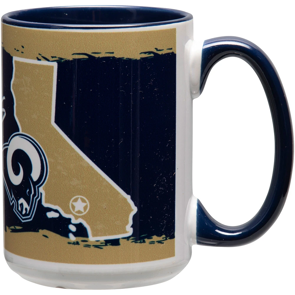 Rams de Los Angeles 15 oz. C'est votre tasse d'état d'esprit