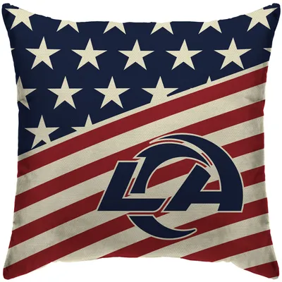 Los Angeles Rams 18'' x 18'' Team Americana Decorative Throw Pillow