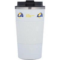 Los Angeles Rams 18oz Coffee Tumbler with Silicone Grip