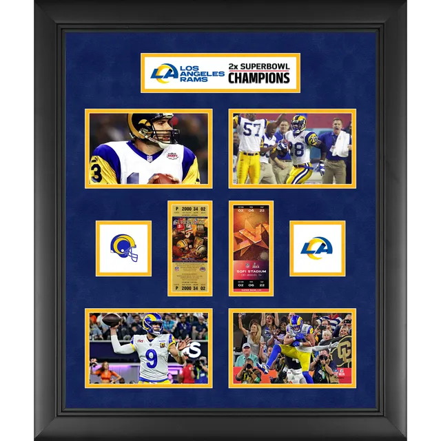 Fanatics Authentic Los Angeles Rams Black Framed Jersey Display Case