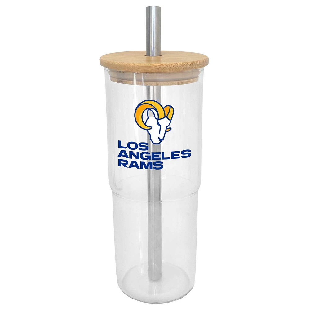 Los Angeles Rams 24oz. Glass Tumbler