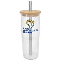 Los Angeles Rams 24oz. Glass Tumbler