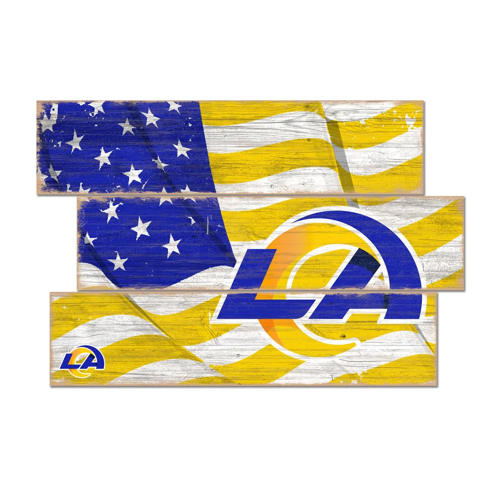 Flag Los Angeles Rams, Flag of American Football Team Los Angeles