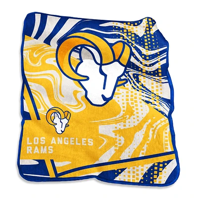 Los Angeles Rams 50" x 60" Swirl Raschel Throw Blanket