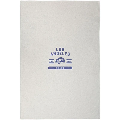 Couverture sweat-shirt 54'' x 84'' des Rams de Los Angeles