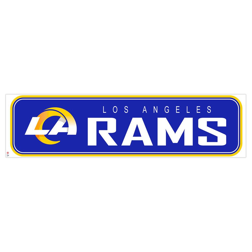 Los Angeles Rams 90'' x 23'' Repositionable Wall - Decal