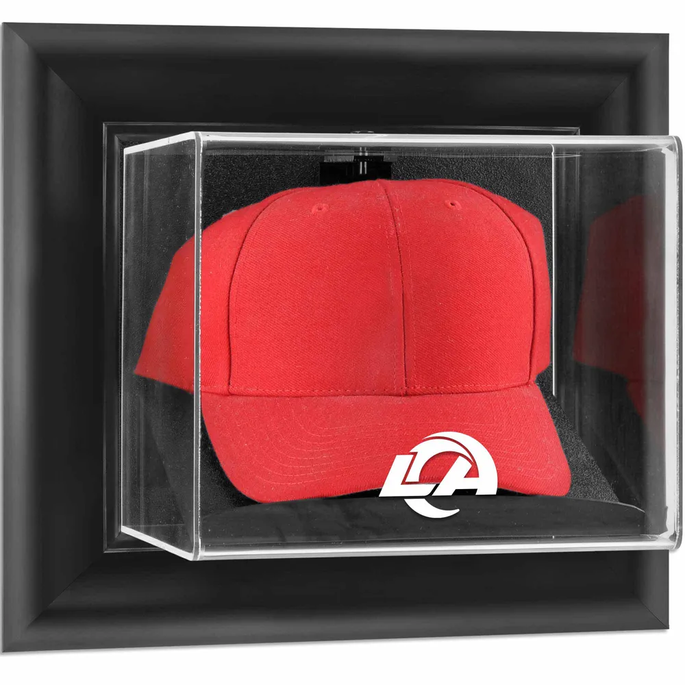 Los Angeles Rams Logo Framed Jersey Display Case Black Frame 