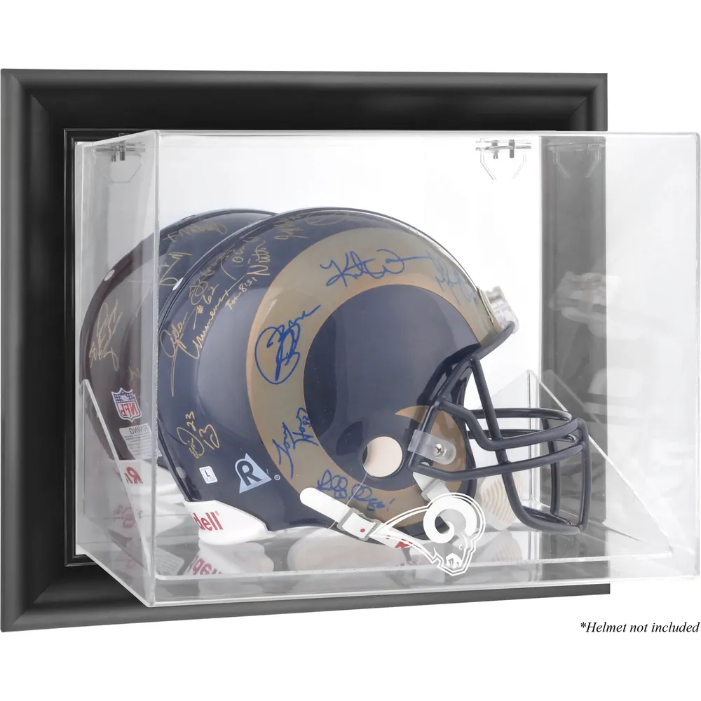 Lids Los Angeles Rams Fanatics Authentic Black Framed Wall-Mountable Helmet  Display Case