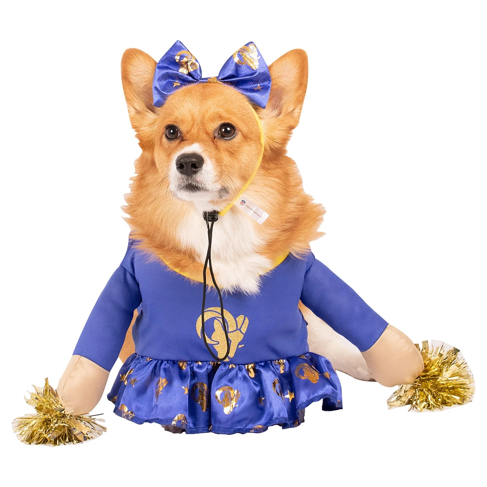 Costume de chien d'encouragement des Rams Los Angeles