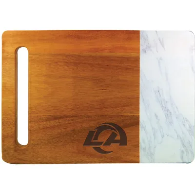 Los Angeles Rams Cutting & Serving Board with Faux Marble