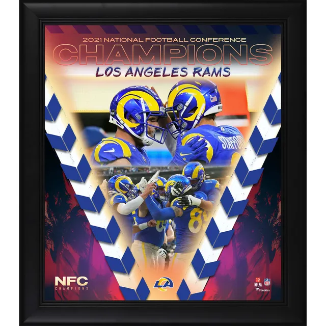 Los Angeles Rams Framed 15 x 17 2021 NFC West Division Champions Collage