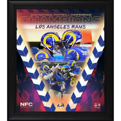 Lids Los Angeles Rams Fanatics Authentic Framed 15 x 17 2021 NFC