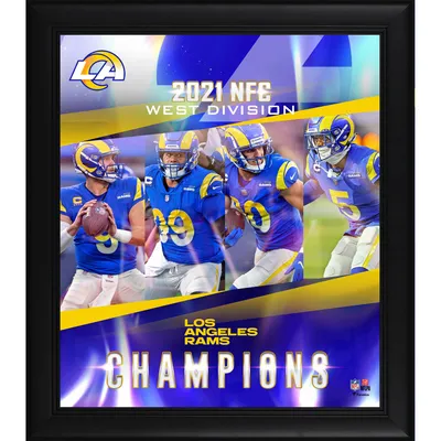 Los Angeles Rams NFL Team NFC West Division Champions 2021 2022