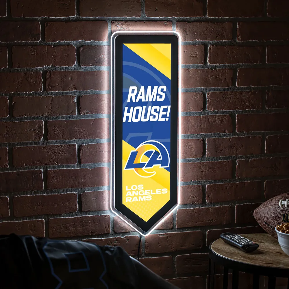 Los Angeles Rams LED Wall Helmet