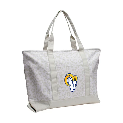 Los Angeles Rams Leopard Pattern Tote