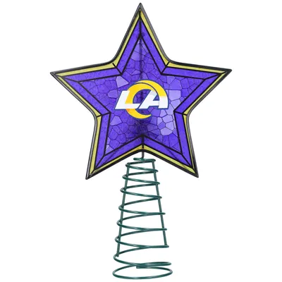 Los Angeles Rams Mosaic Tree Topper