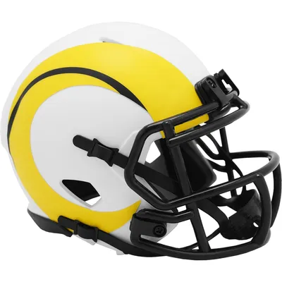 Riddell NFL Los Angeles Rams Speed Mini Football Helmet , White, Medium