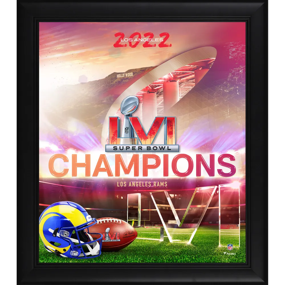 Lids Los Angeles Rams Fanatics Branded Super Bowl LVI Champions