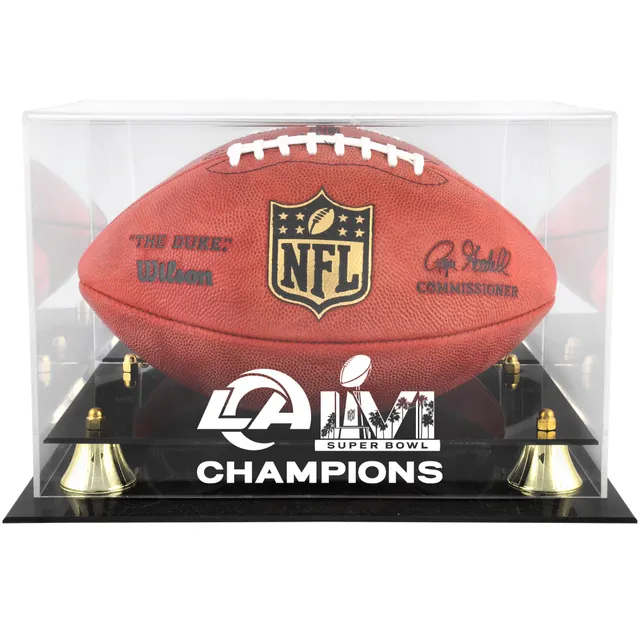 Los Angeles Rams Super Bowl LVI Champions Framed Logo Jersey Display Case