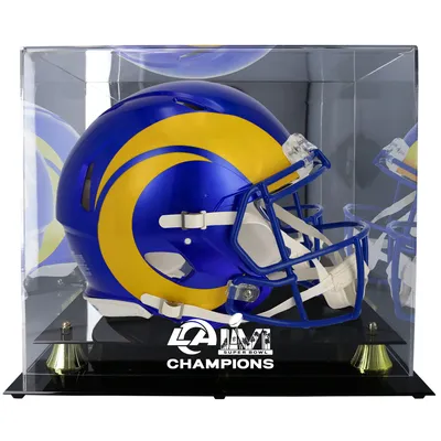 Los Angeles Rams Super Bowl LVI Champions Framed Logo Jersey