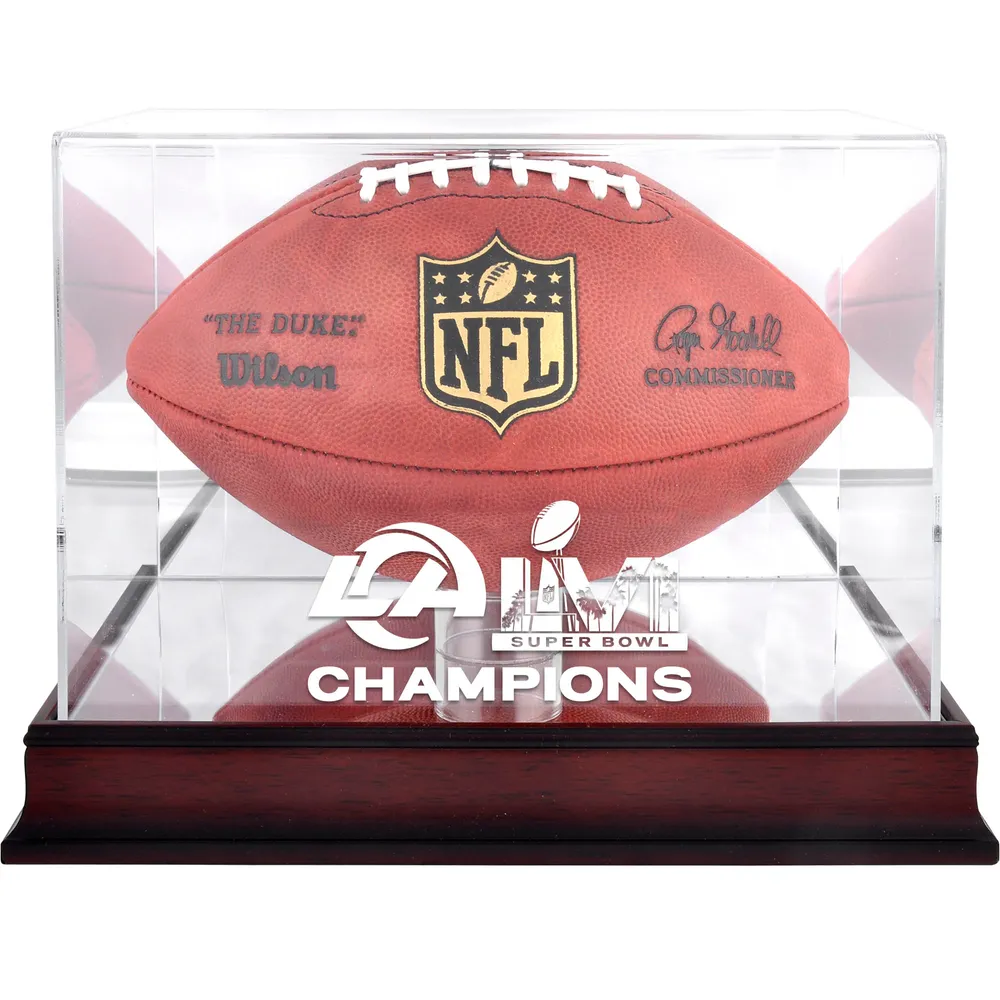 Los Angeles Rams Super Bowl LVI Champions Framed Logo Jersey Display Case