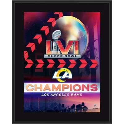 NFL Super Bowl LVI Champions 12x15 Ticket Frame Rams