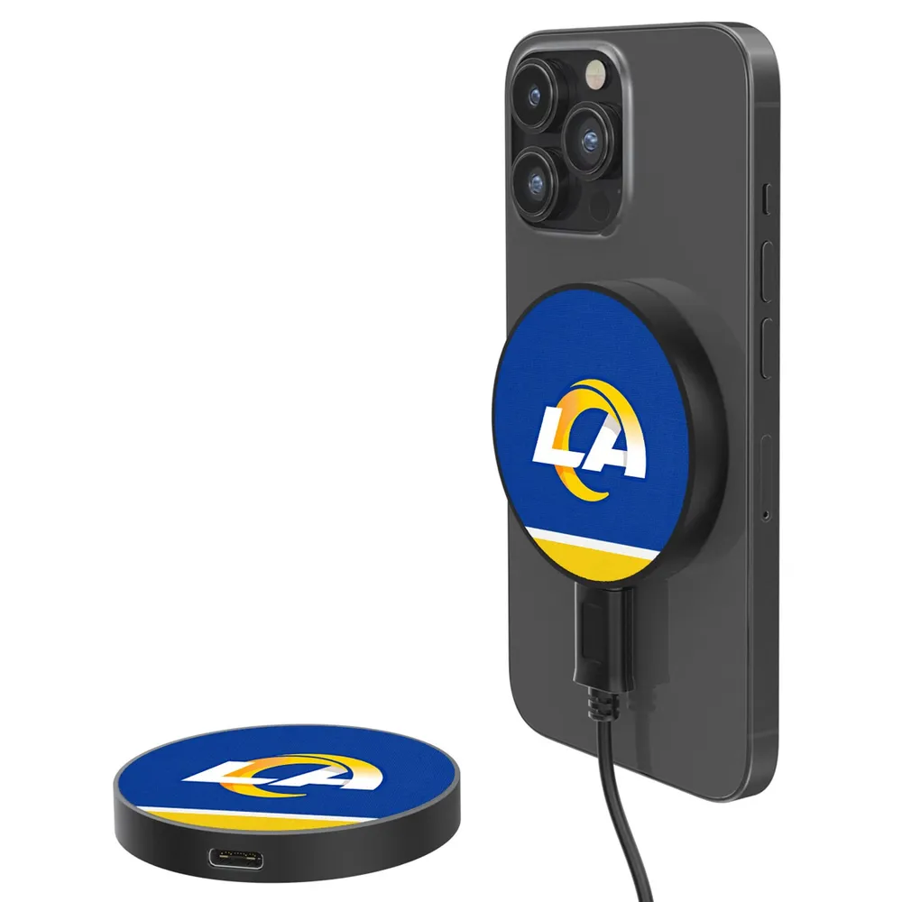 Lids Los Angeles Rams Team Logo 10-Watt Stripe Design Wireless Magnetic  Charger